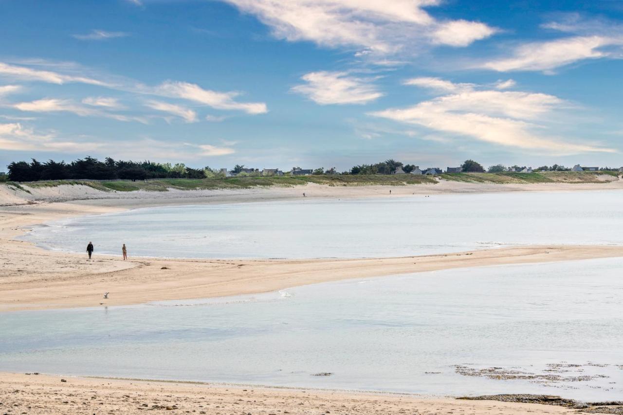 Studio Vue Mer 15M De La Plage Plobannalec Dış mekan fotoğraf